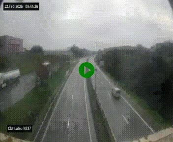 Webcam située à la Rochelle, à la fin de la N237 avant l'accès au péage du Pont de l'Île-de-Ré