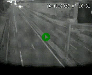 Caméra autoroute A75 à hauteur de La Cavalerie en direction de Montpellier, à proximité de l'aérodrome de Millau-Larzac