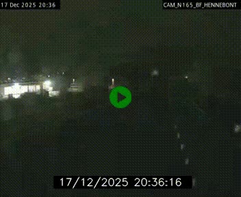Webcam sur la N165 à hauteur de Hennebont, au nord de Lorient