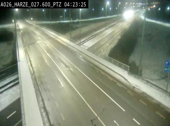 Caméra autoroute Belgique - Sougné-Remouchamps,E25 direction Luxembourg