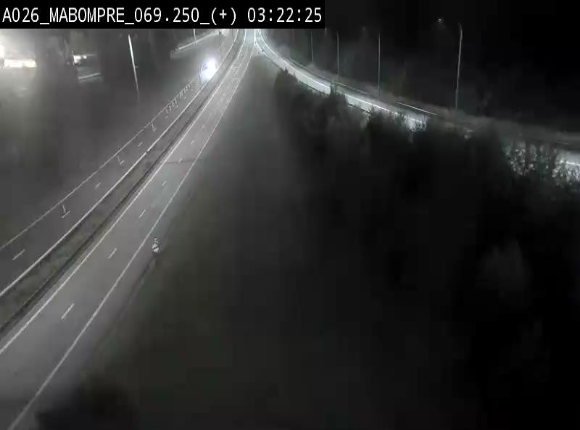 Webcam E25 (A26) à Mabompré. Vue orientée vers le Luxembourg