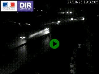 Webcam sur la Nationale 201 à hauteur de la sortie Chambéry-Nord, avant à la jonction entre l'A41 et l'A43, en direction de Lyon