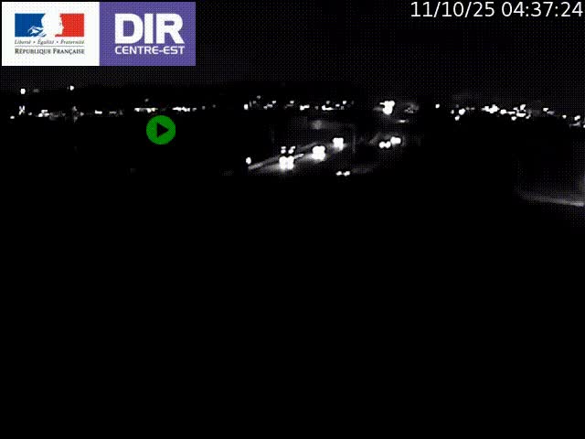 Webcam autoroute sur A450 à Pierre-Bénite en direction de Lyon et de l'autoroute A7