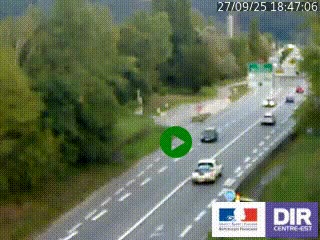 Webcam info trafic à proximité de Vizille sur la N85, au niveau du point de vue du Saut du Moine à Champagnier
