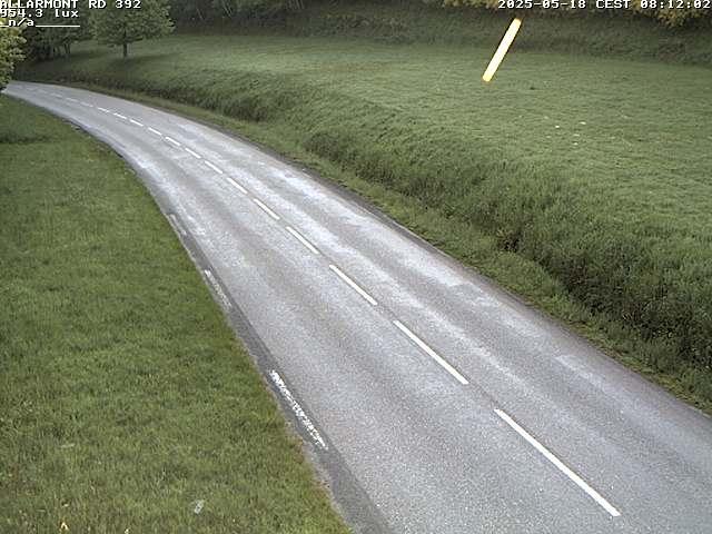 Webcam à Allarmont dans les Vosges, sur la RD392