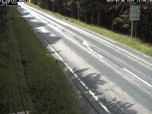 Caméra du Collet sur la route de Colmar (D417)