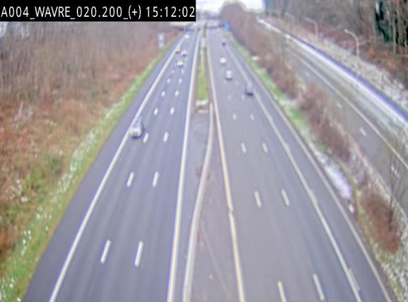Webcam @ Wavre-sud KP 19.6, A4/E411