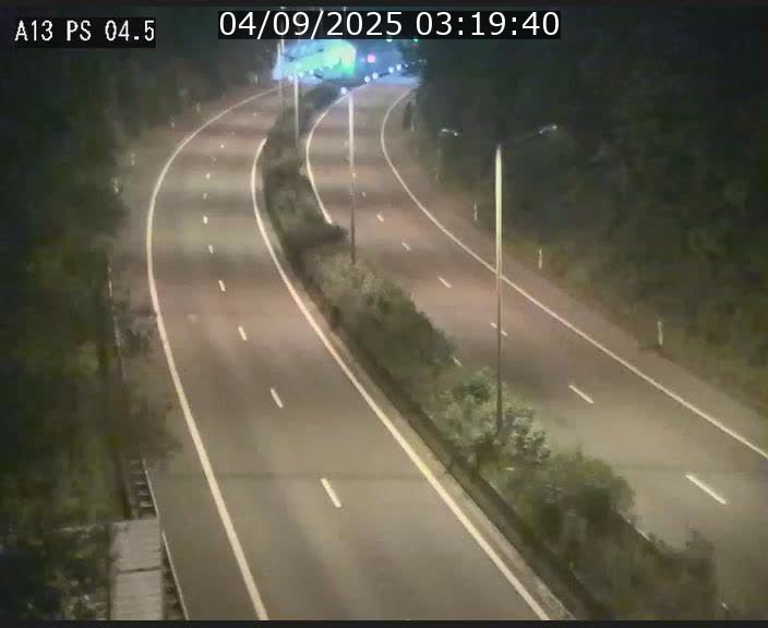 Traffic live webcam Luxembourg Differdange - A13 direction Esch-sur-Alzette - BK 4.5