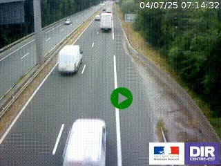 Webcam sur la nationale N90 à Gilly-sur-Isère, en direction et à proximité d'Albertville