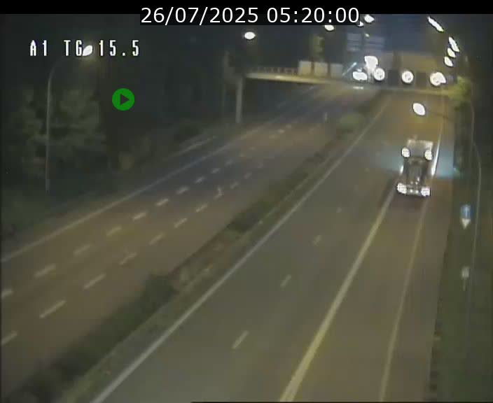 Traffic live webcam Luxembourg Munsbach - A1 direction Luxembourg - BK 15.5