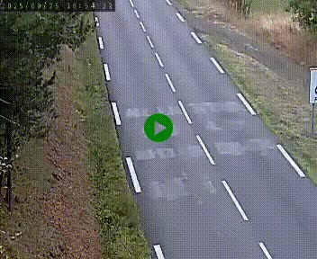 Caméra routière France - N102, au niveau du col de Montmirat à Saint-Etienne-du-Valdonnez à 1039 mètres d'altitude