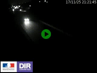 Webcam routière à Saint-Etienne-Terrenoire sur la RN88 avant la jonction entre l'A72 et le Boulevard Périphérique de Saint-Etienne
