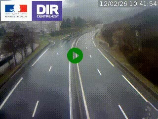 Caméra sur la Nationale 90 (N90) à La Léchère, en direction et à proximité d'Albertville