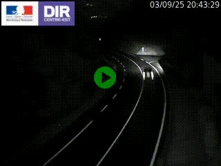 Caméra trafic sur la N90 à Bourg-Saint-Maurice, en provenance d'Aoste et en direction d'Albertville
