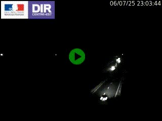 Caméra trafic à Meylan sur la Rocade-Sud de Grenoble en direction d'Aix-en-Provence