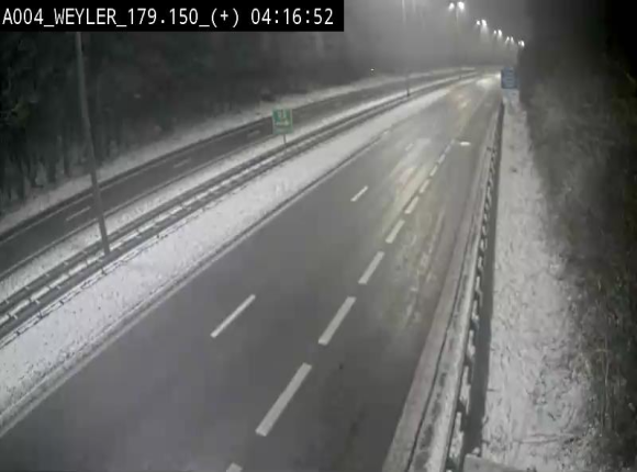 Webcam juste après la sortie 31 Arlon qui permet de rejoindre l'E411 depuis la N82