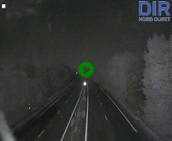 Webcam sur le périphérique de Caen (N814) à l'est de la ville, à Mondeville hauteur de la sortie 2, Presqu'île-Rives de l'Orne, au bout de l'autoroute A13