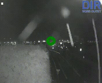Webcam au début de l'A84 sur le périphérique Ouest de Caen (N814) à hauteur de la sortie 9, Porte de Bretagne