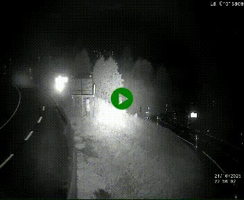 Webcam au carrefour de la croisade, à la jonction entre la N22 et la N320, avant le poste de douane franco-andorrane. Webcam à 1790 mètres d'altitude