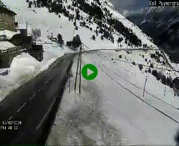 Webcam Col du Puymorens sur N320, en direction de Pas de la Casa (Andorre)