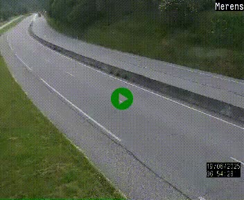 Webcam Ax-les-Thermes sur N20, en direction d'Andorre