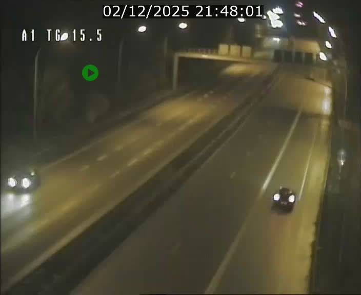 Traffic live webcam Luxembourg Munsbach - A1 direction Luxembourg - BK 15.5