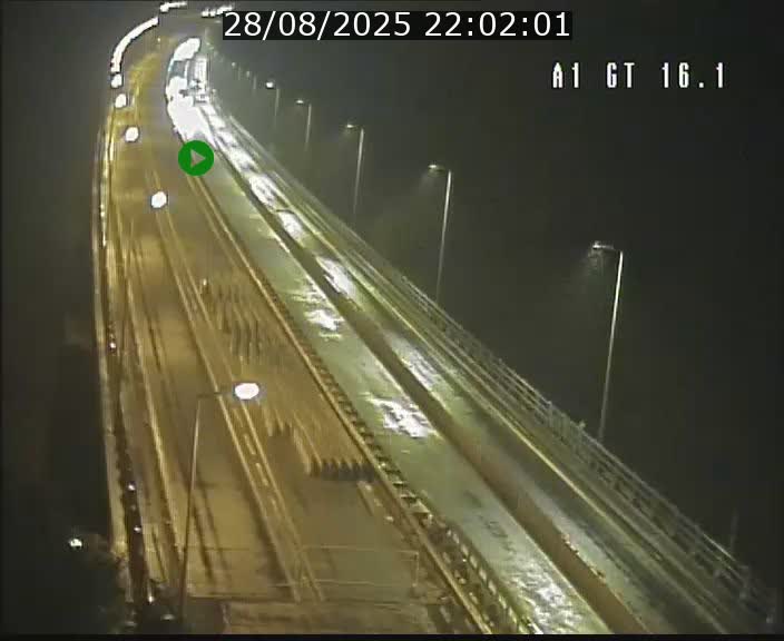Traffic live webcam Luxembourg Niederanven - A1 direction Allemagne - BK 16.1