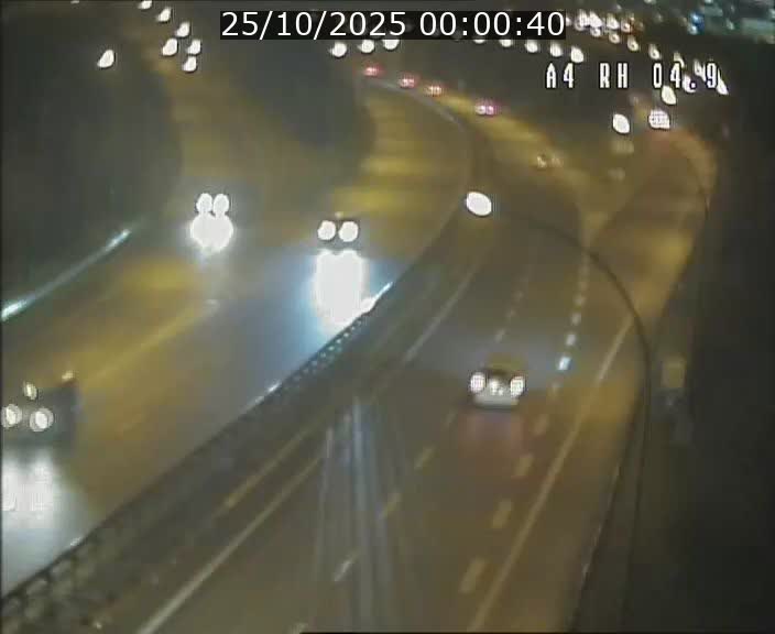 Traffic live webcam Luxembourg Leudelange - A4 - BK 4.9 - direction Luxembourg