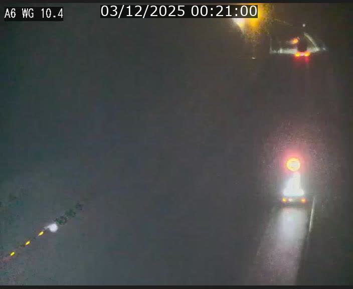 Traffic live webcam Luxembourg Mamer - A6 - BK 10.4 - direction Luxembourg/France/Allemagne