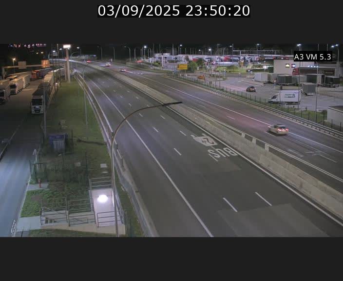 Traffic live webcam Luxembourg Aire de Berchem - A3 - BK 5 - direction France