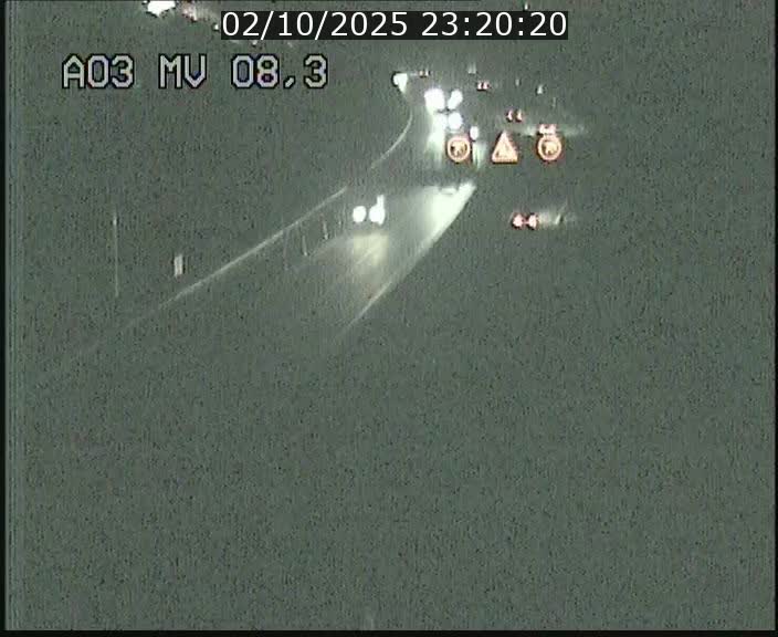 Webcam Autoroute après la Croix de Bettembourg en direction de Luxembourg sur l'A3