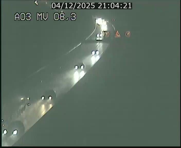 Webcam Autoroute après la Croix de Bettembourg en direction de Luxembourg sur l'A3