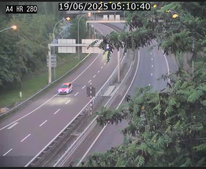 Webcam traffic A4 Luxembourg - BK 0.2 - P+R Bouillon (direction Luxembourg)