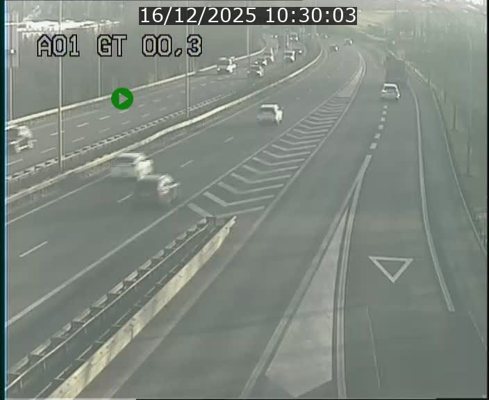 Traffic live webcam Luxembourg Croix de Gasperich - A1 direction Kirchberg - BK 0.3