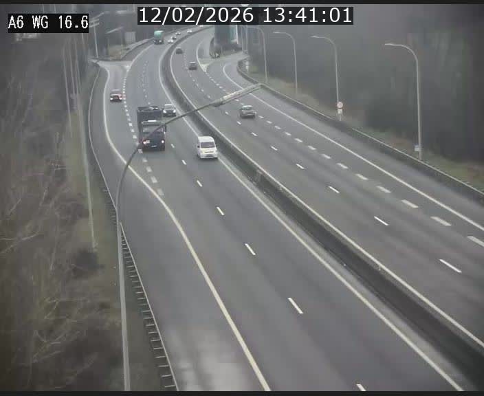 Traffic live webcam Luxembourg Aire de Capellen - A6 - BK 16.6 - direction Luxembourg/France/Allemagne