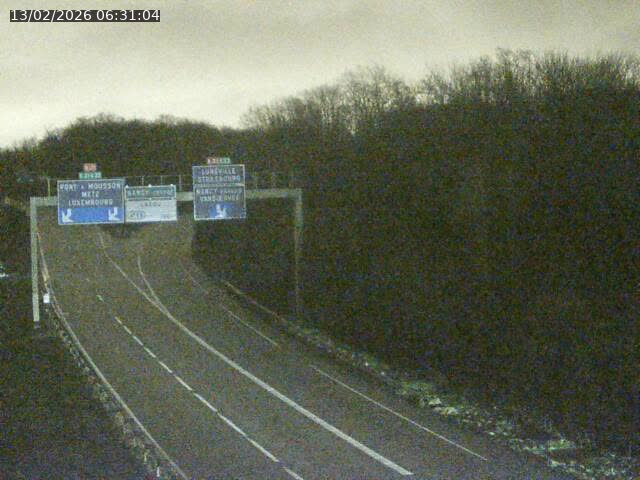 Caméra autoroute France - Biffurcation A31/A33, Laxou direction Nancy