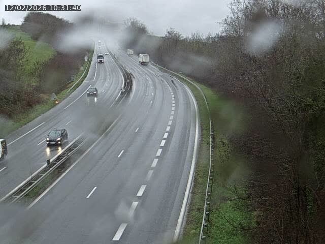 Caméra autoroute France - A33, Rosières direction Lunéville