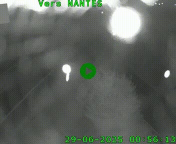 Webcam N147 au nord de Poitiers et à la jonction avec la A10