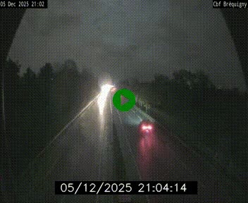 Webcam sur le périphérique de Rennes (N136) à hauteur du quartier Bréquigny, au sud de la ville