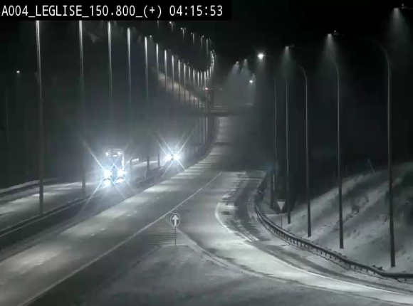 Caméra autoroute Belgique - Côte de Léglise, E411(A4) direction Luxembourg