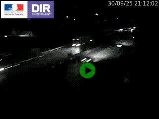 Webcam sur la Nationale 201 à hauteur de la sortie Chambéry-Nord, avant à la jonction entre l'A41 et l'A43, en direction de Lyon