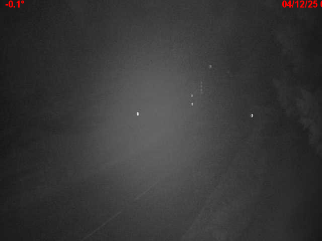 Webcam en haut du col du Ballon d'Alsace sur la D465 à 1075 mètres d'altitude dans les Vosges
