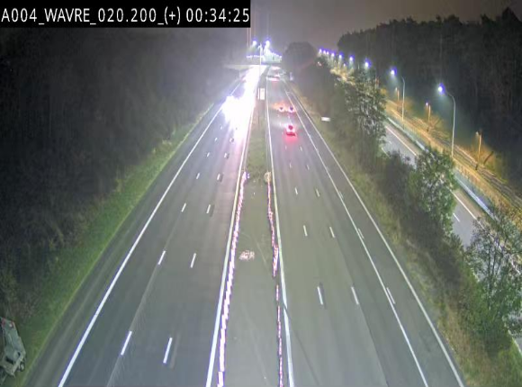 Webcam @ Wavre-sud KP 19.6, A4/E411