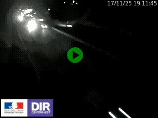 Webcam routière à Saint-Etienne-Terrenoire sur la RN88 avant la jonction entre l'A72 et le Boulevard Périphérique de Saint-Etienne