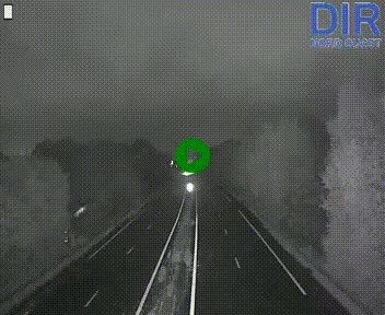 Webcam sur le périphérique de Caen (N814) à l'est de la ville, à Mondeville hauteur de la sortie 2, Presqu'île-Rives de l'Orne, au bout de l'autoroute A13