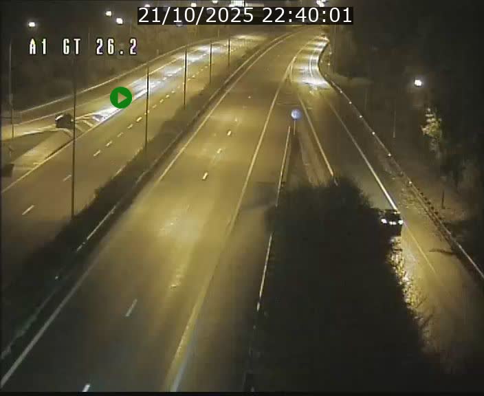 Traffic live webcam Luxembourg Grevenmacher - A1 direction Allemagne - BK 26.2