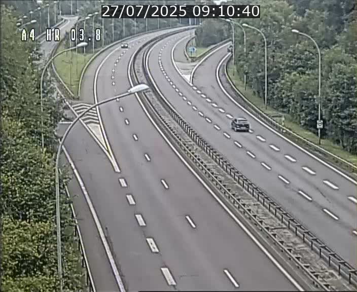Webcam traffic A4 Luxembourg - BK 3.8 - Leudelange (direction Esch sur Alzette)