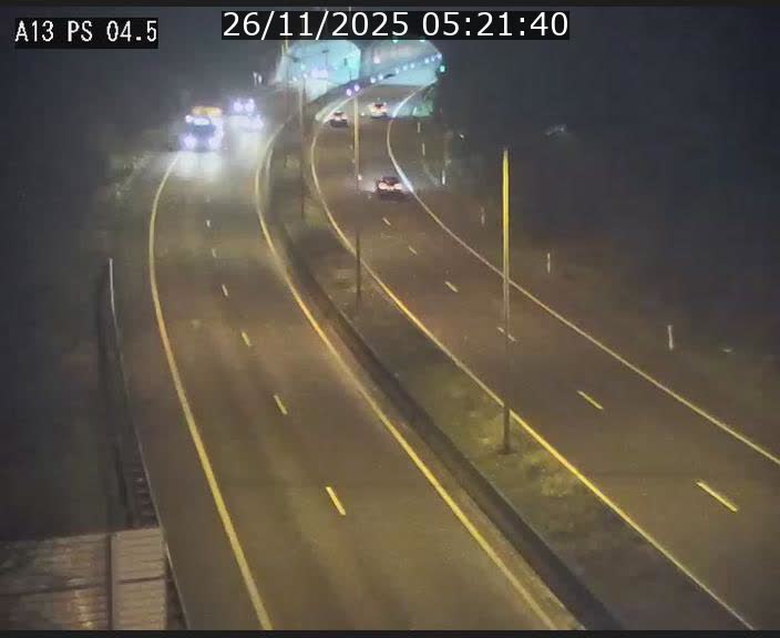 Traffic live webcam Luxembourg Differdange - A13 direction Esch-sur-Alzette - BK 4.5