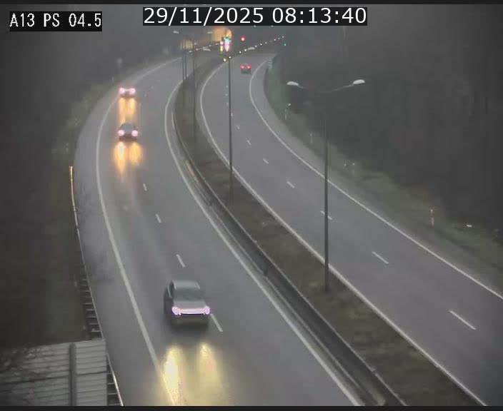 Traffic live webcam Luxembourg Differdange - A13 direction Esch-sur-Alzette - BK 4.5