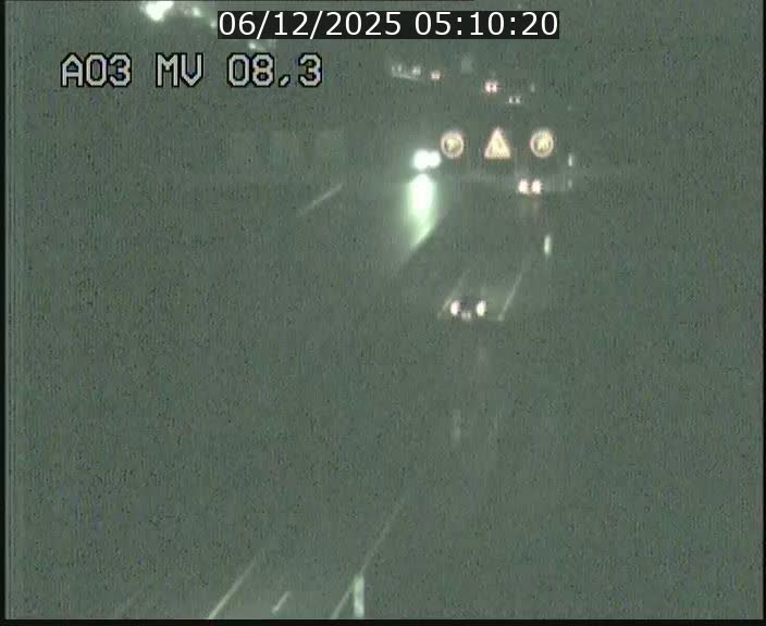 Webcam Autoroute après la Croix de Bettembourg en direction de Luxembourg sur l'A3